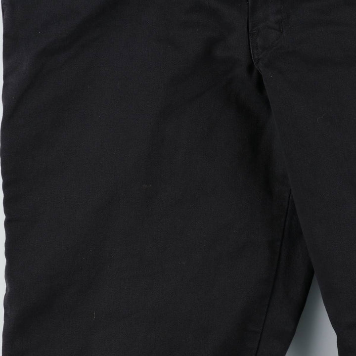 Dickies Work Pants Men's W34 polyester black type Vintage Second Hand