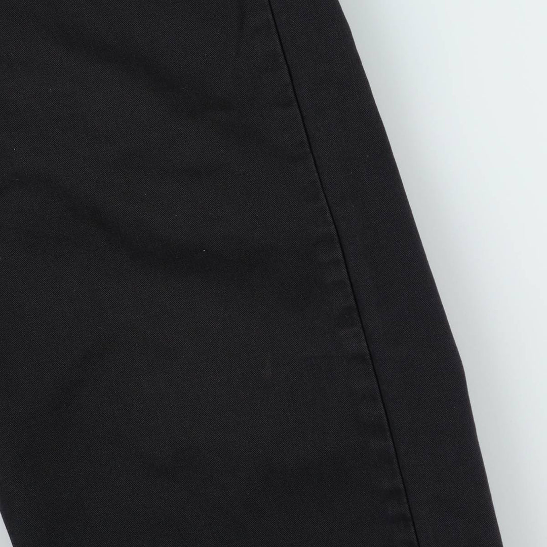 Dickies Work Pants Men's W34 polyester black type Vintage Second Hand