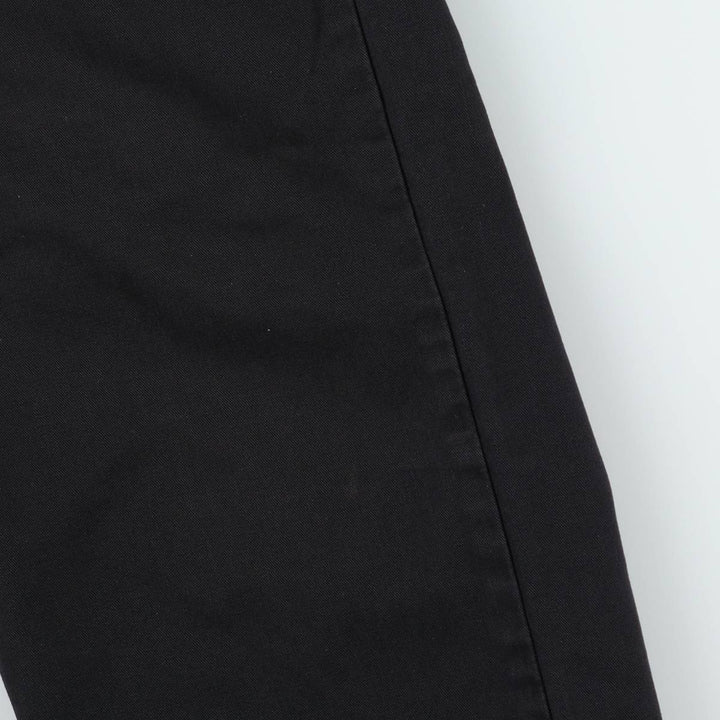 Dickies Work Pants Men's W34 polyester black type Vintage Second Hand