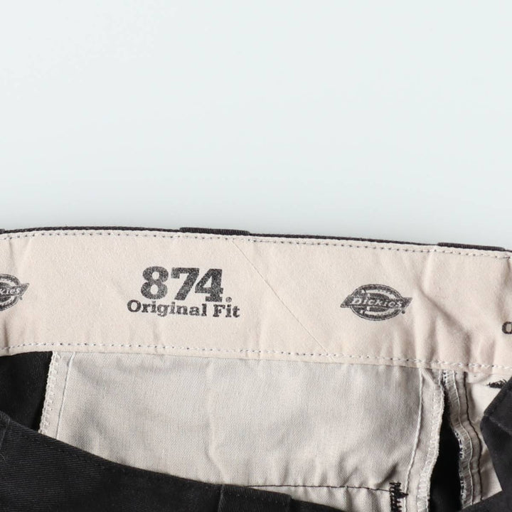 Dickies 874 Original Fit Work Pants, Men's, Size W31 unclear black type Vintage Second Hand
