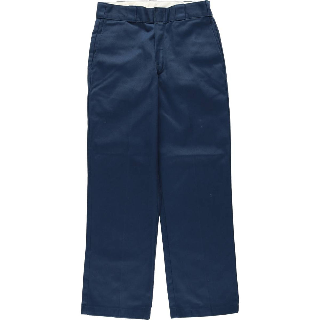 Dickies Work Pants Men's W30 equivalent polyester Navy blue Vintage Second Hand