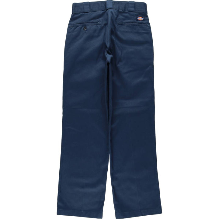 Dickies Work Pants Men's W30 equivalent polyester Navy blue Vintage Second Hand