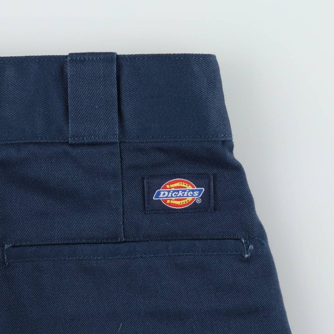 Dickies Work Pants Men's W30 equivalent polyester Navy blue Vintage Second Hand