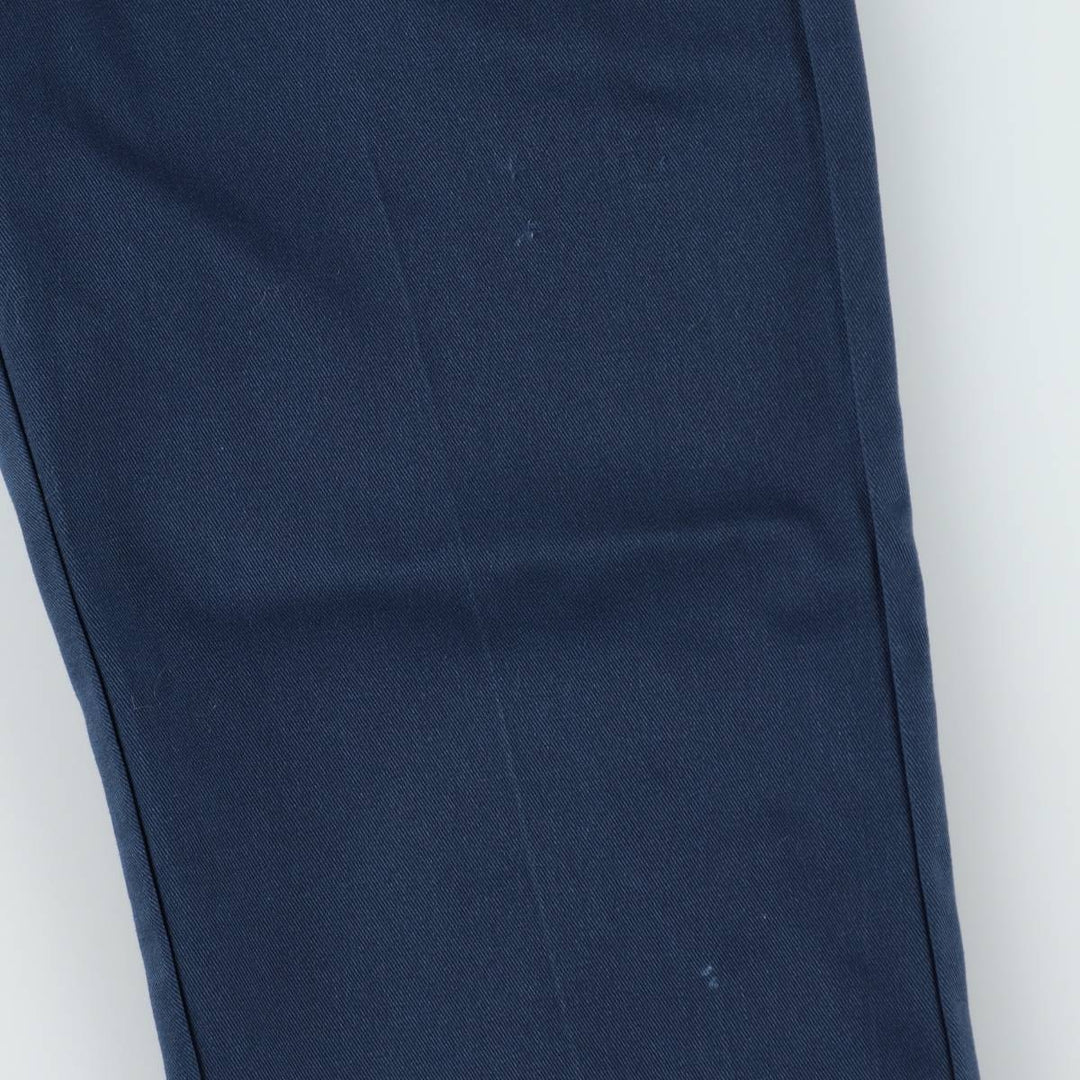 Dickies Work Pants Men's W30 equivalent polyester Navy blue Vintage Second Hand
