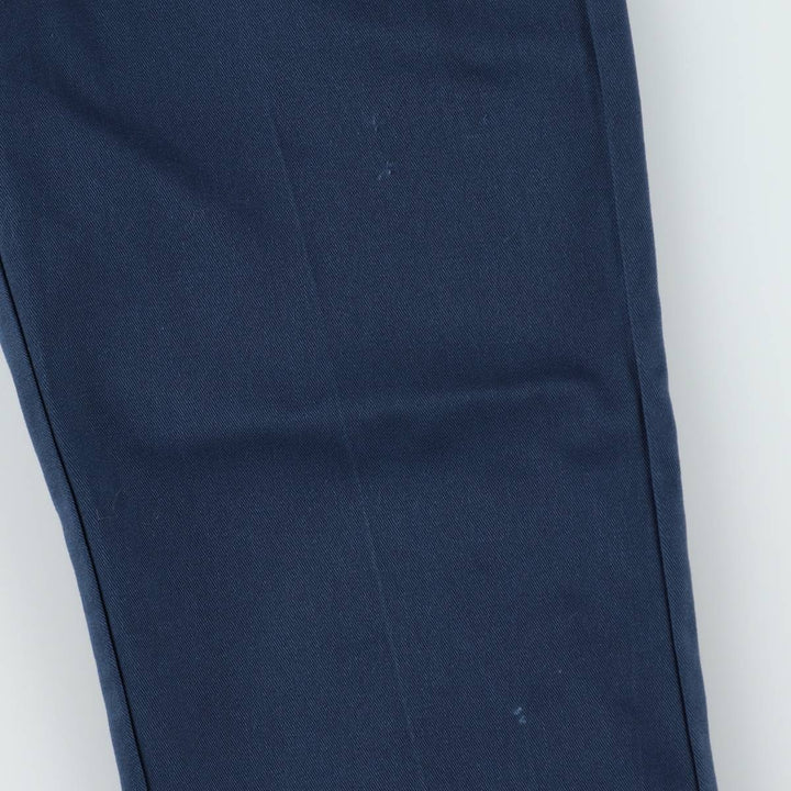Dickies Work Pants Men's W30 equivalent polyester Navy blue Vintage Second Hand