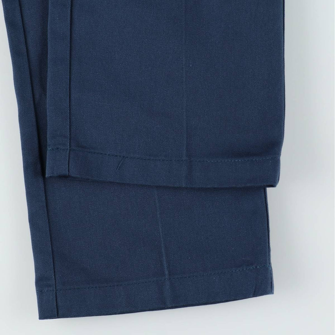 Dickies Work Pants Men's W30 equivalent polyester Navy blue Vintage Second Hand