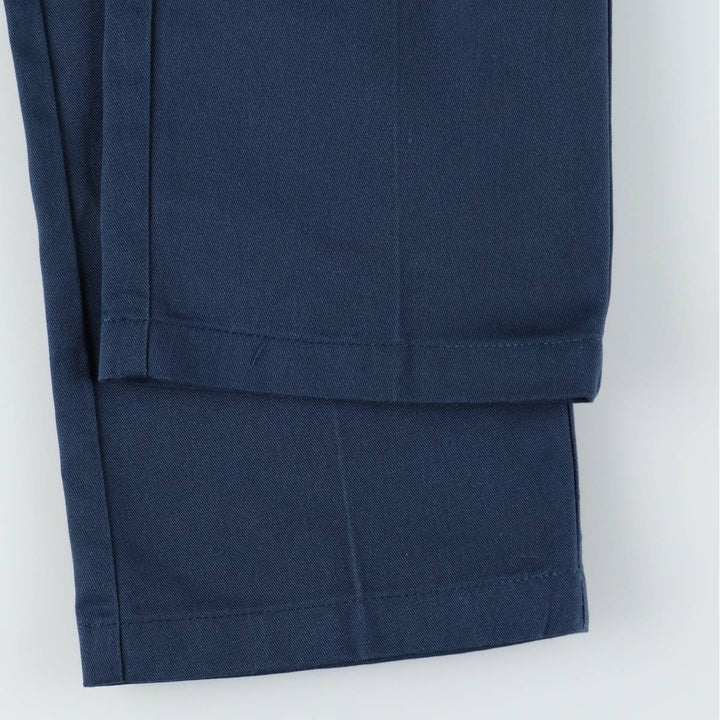 Dickies Work Pants Men's W30 equivalent polyester Navy blue Vintage Second Hand