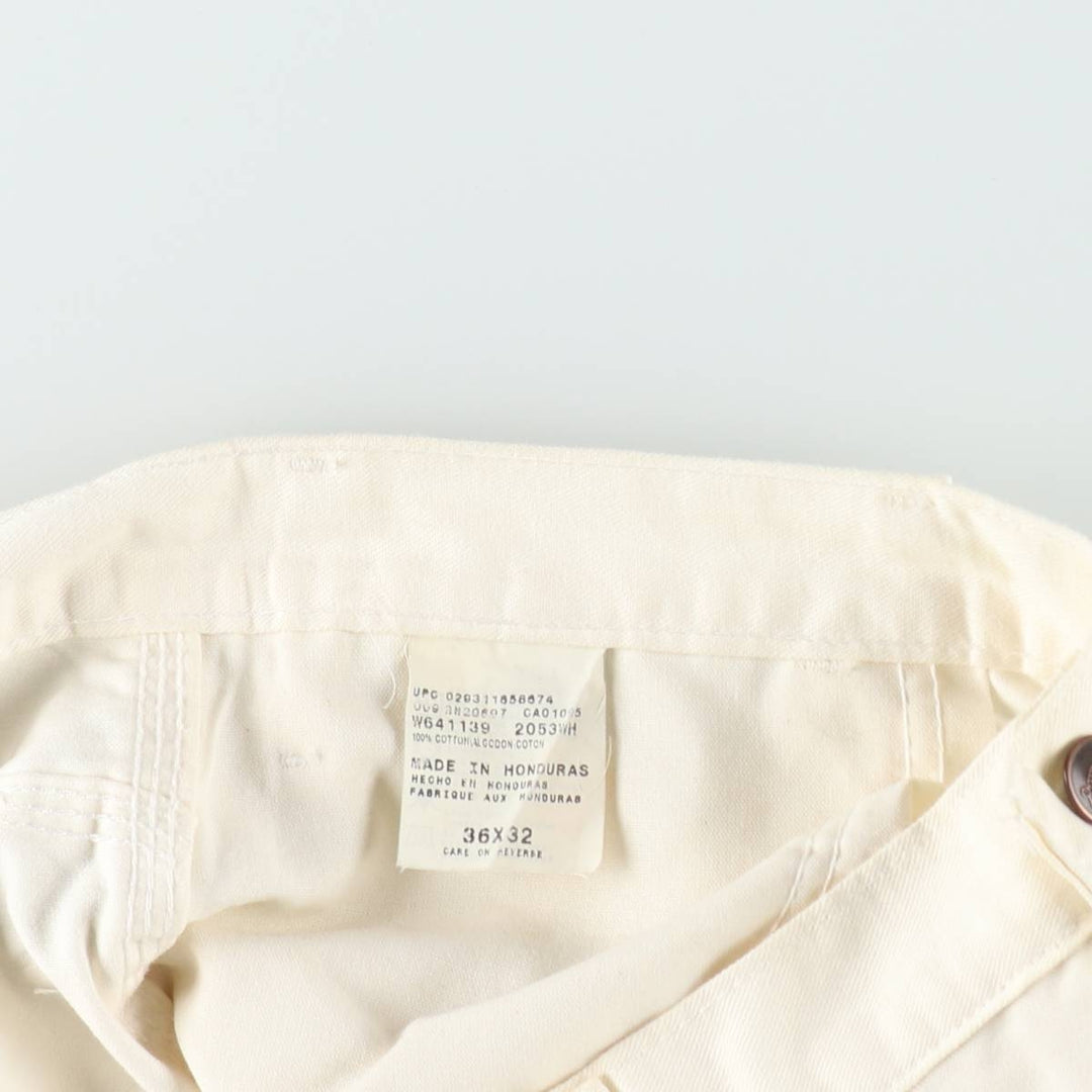 Dickies Painter Pants Men's W37 cotton pale white type Vintage Second Hand