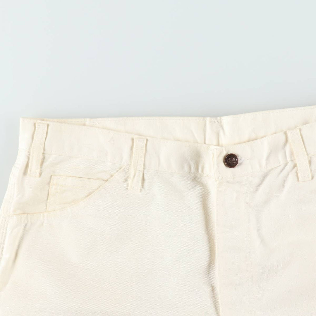 Dickies Painter Pants Men's W37 cotton pale white type Vintage Second Hand
