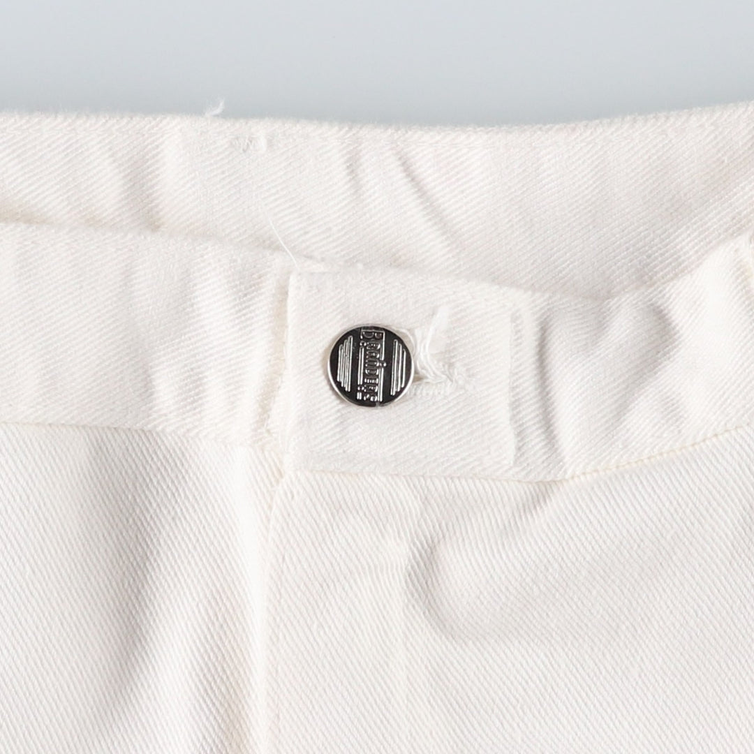 80s-90'S Dickies Branders work pants, men's size W37 (approx.), vintage. cotton white type Vintage Second Hand