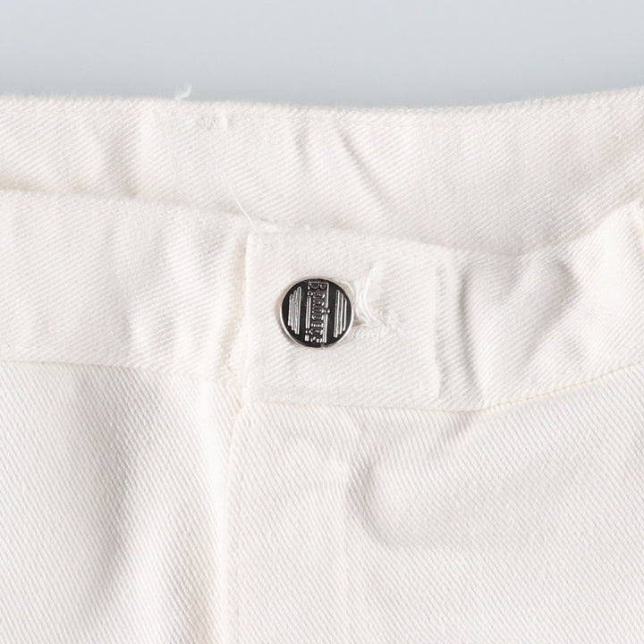 80s-90'S Dickies Branders work pants, men's size W37 (approx.), vintage. cotton white type Vintage Second Hand