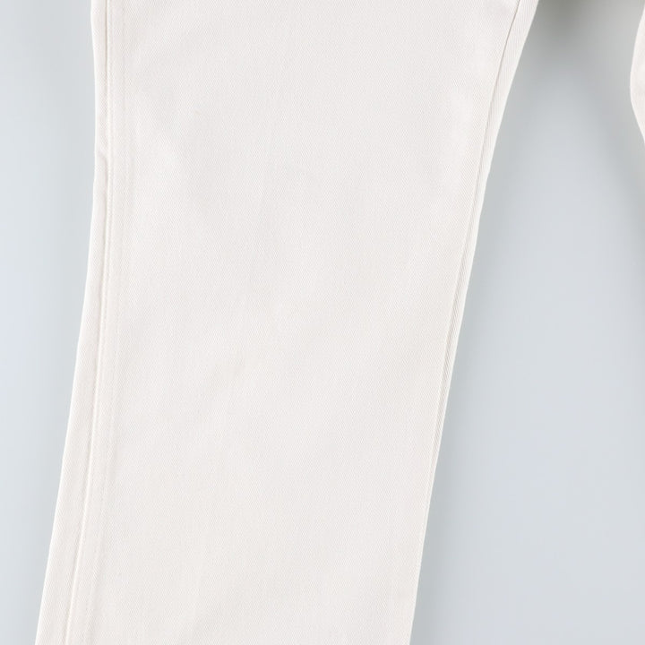 80s-90'S Dickies Branders work pants, men's size W37 (approx.), vintage. cotton white type Vintage Second Hand