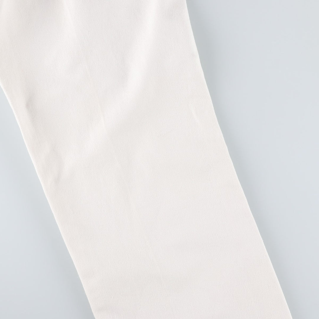 80s-90'S Dickies Branders work pants, men's size W37 (approx.), vintage. cotton white type Vintage Second Hand