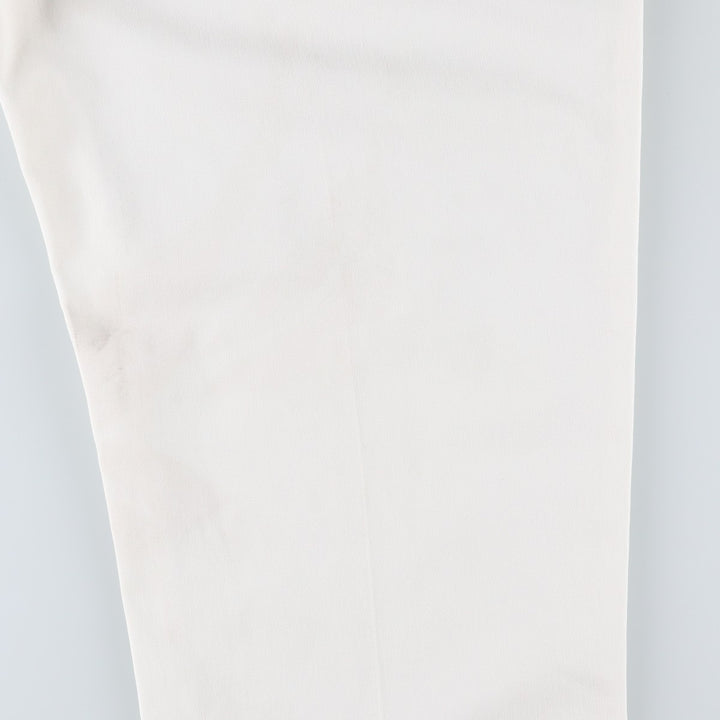 1990'S Dickies work pants, made in USA, men's size W39 equivalent, vintage. polyester white type Vintage Second Hand