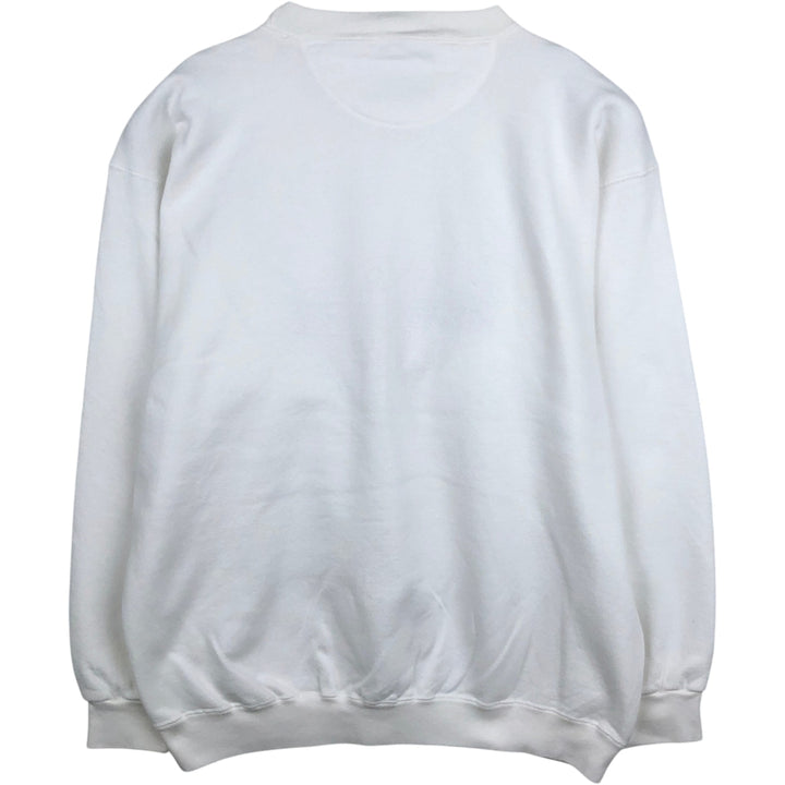 HARD ROCK CAFE Advertising Sweatshirt, Made in USA, Men's Size L cotton white type Vintage Second Hand