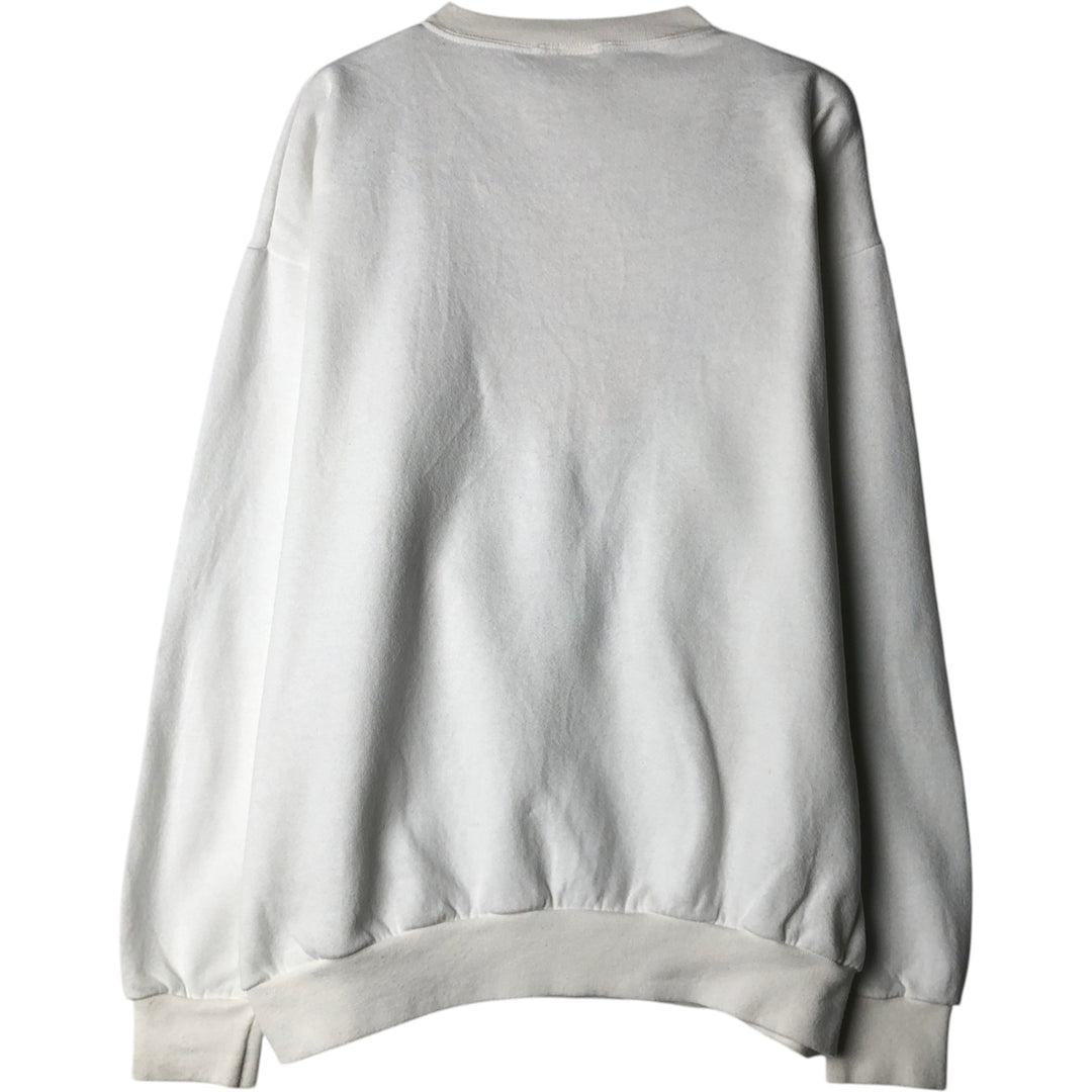 HARD ROCK CAFE Advertising Sweatshirt, Made in USA, Men's Size L cotton white type Vintage Second Hand