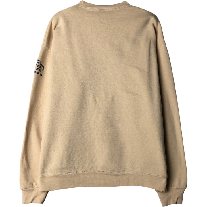 Harley-Davidson Advertising Sweatshirt, Men's L size cotton yellow type Vintage Second Hand