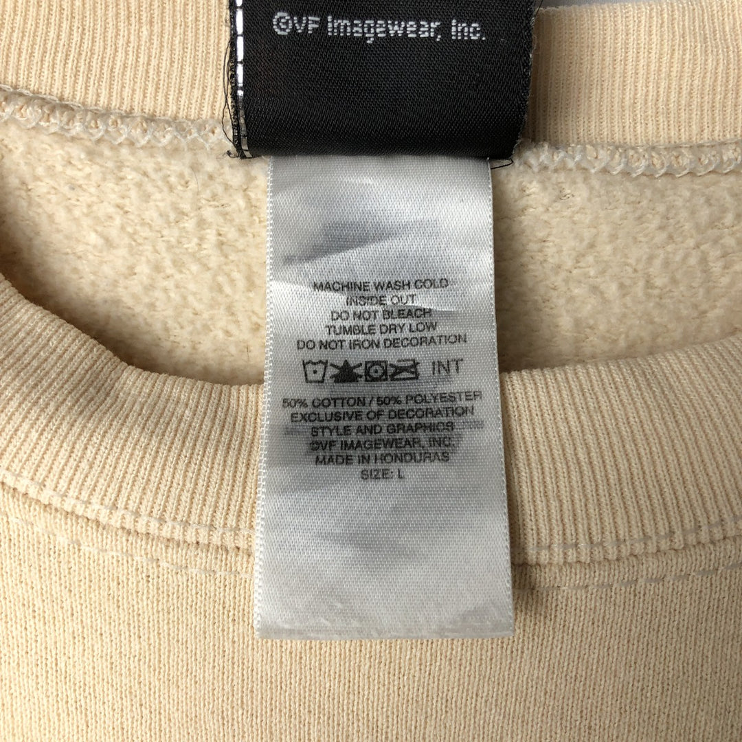 Harley-Davidson Advertising Sweatshirt, Men's L size cotton yellow type Vintage Second Hand