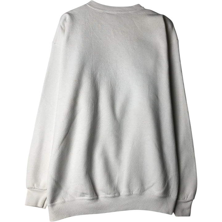 90'S Hard Rock Cafe Advertising Sweatshirt, Made in USA, Men's Size L (approx.), Vintage cotton white type Vintage Second Hand