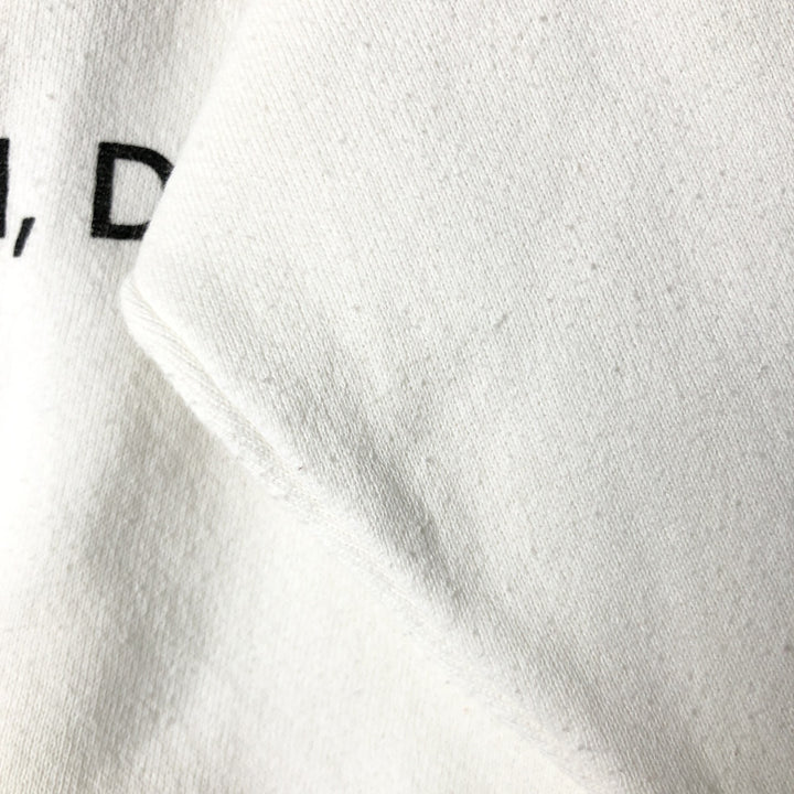 90'S Hard Rock Cafe Advertising Sweatshirt, Made in USA, Men's Size L (approx.), Vintage cotton white type Vintage Second Hand