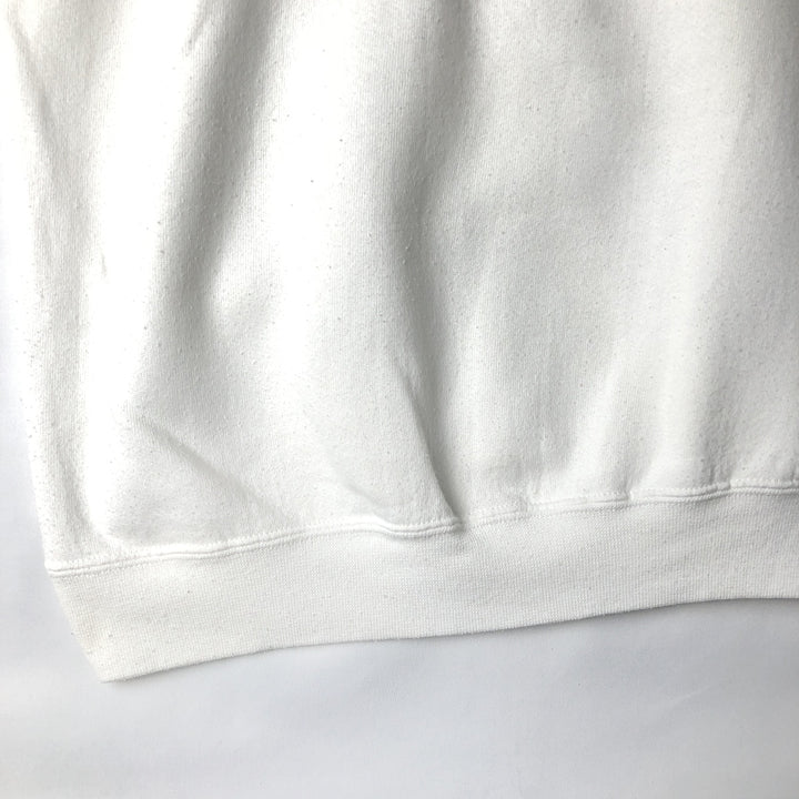 90'S Hard Rock Cafe Advertising Sweatshirt, Made in USA, Men's Size L (approx.), Vintage cotton white type Vintage Second Hand