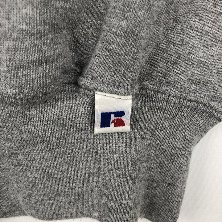 90'S Russell College Sweatshirt, Men's M Size Vintage polyester gray type Vintage Second Hand