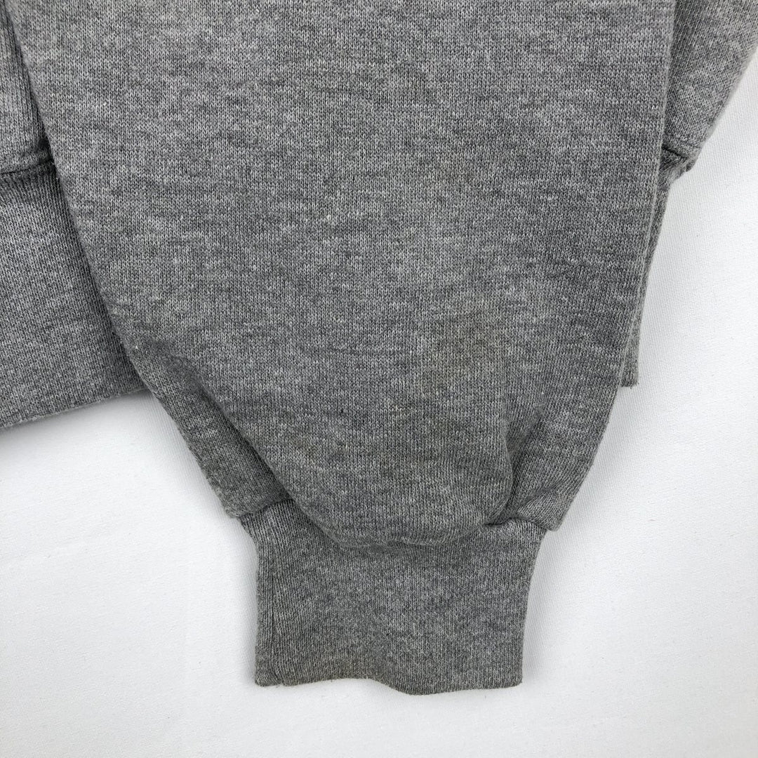 90'S Russell College Sweatshirt, Men's M Size Vintage polyester gray type Vintage Second Hand