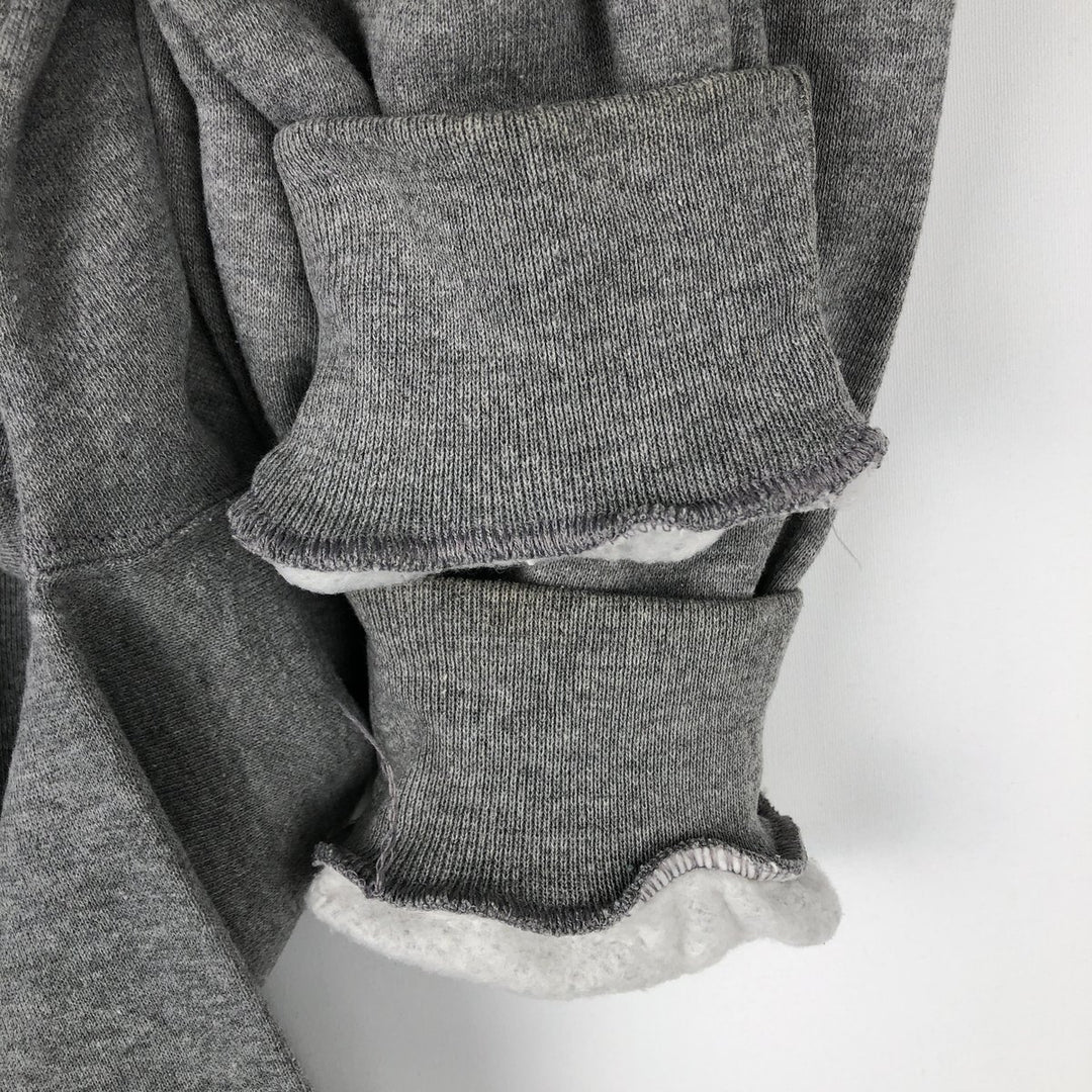 90'S Russell College Sweatshirt, Men's M Size Vintage polyester gray type Vintage Second Hand