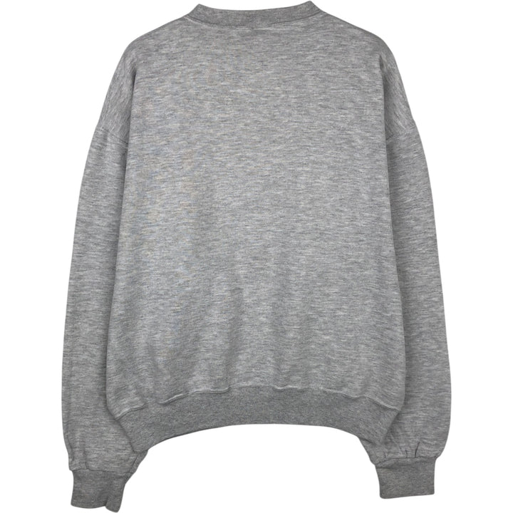 90'S Russell College Sweatshirt, Men's Size L, Vintage cotton gray type Vintage Second Hand