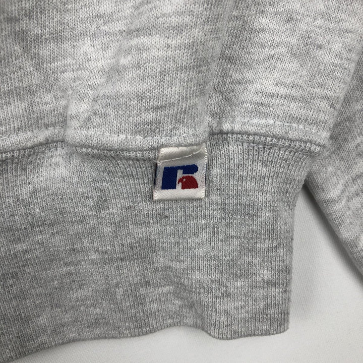 90'S Russell College Sweatshirt, Men's Size L, Vintage cotton gray type Vintage Second Hand