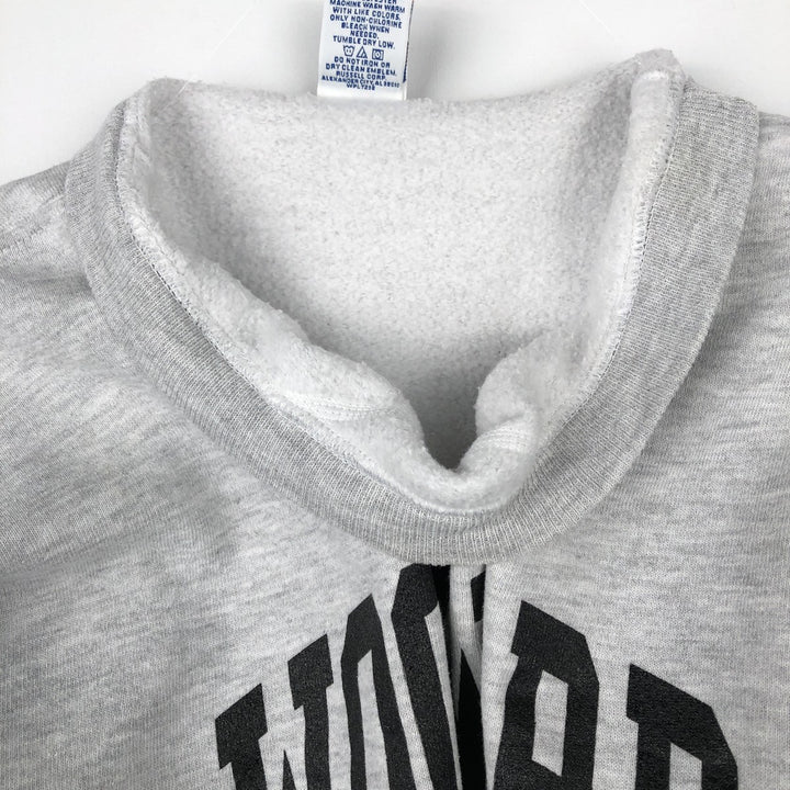 90'S Russell College Sweatshirt, Men's Size L, Vintage cotton gray type Vintage Second Hand