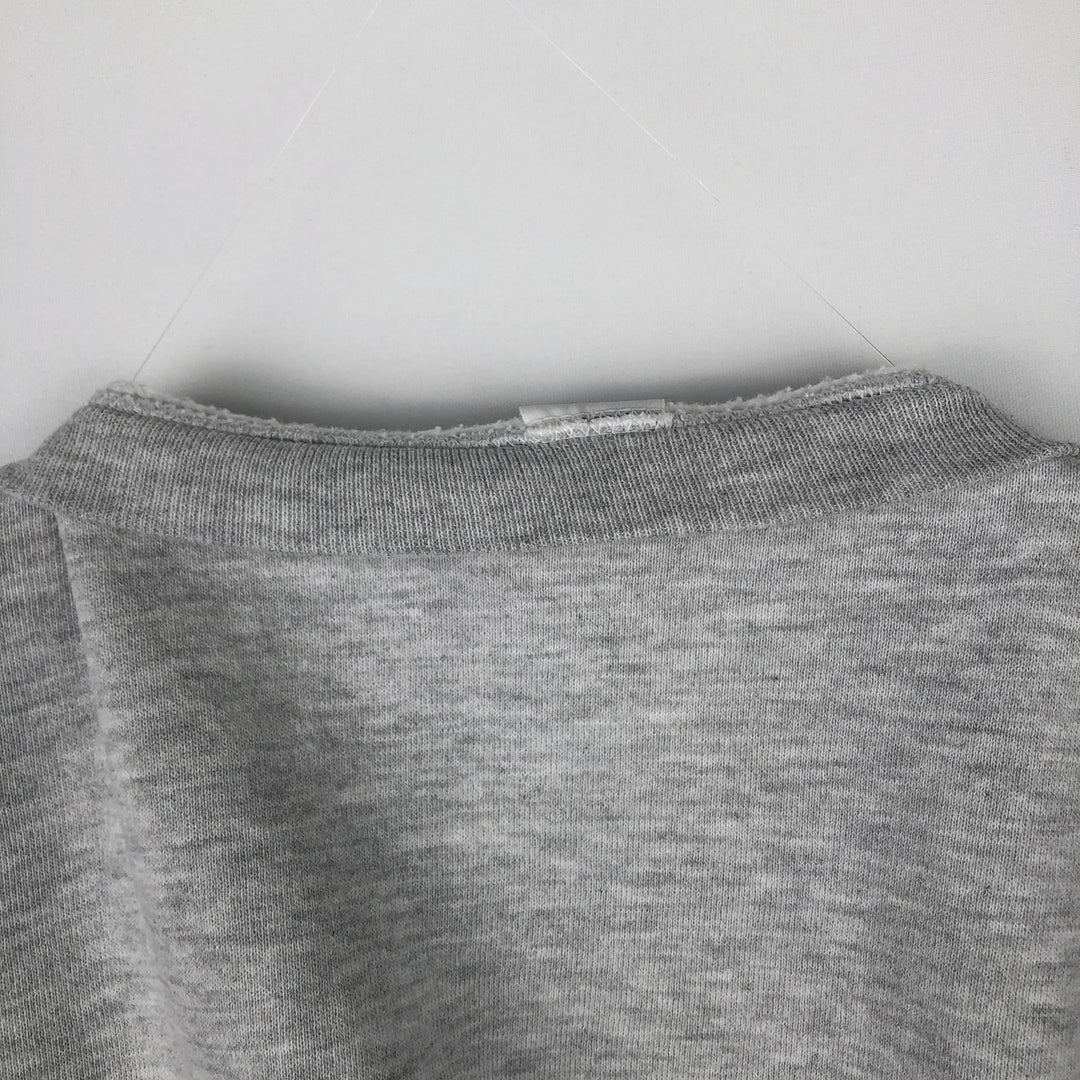 90'S Russell College Sweatshirt, Men's Size L, Vintage cotton gray type Vintage Second Hand