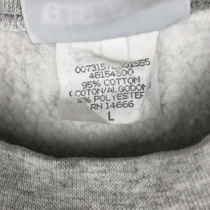 90'S Lee College Sweatshirt, Men's Size L (approx.), Vintage cotton gray type Vintage Second Hand