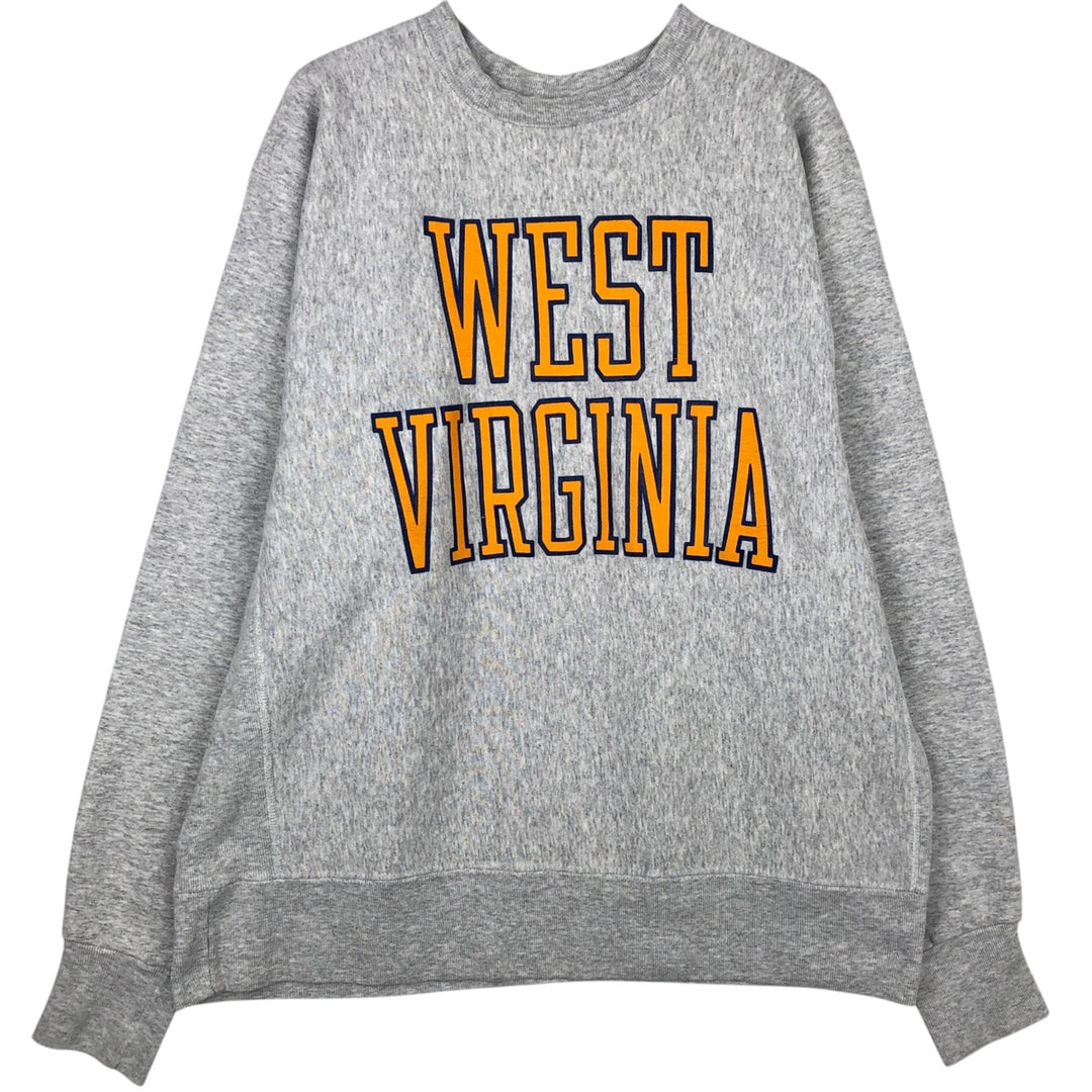 Men's college sweatshirt (XL size) unclear gray type Vintage Second Hand