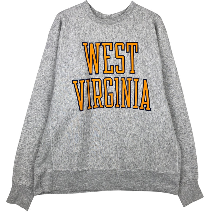 Men's college sweatshirt (XL size) unclear gray type Vintage Second Hand