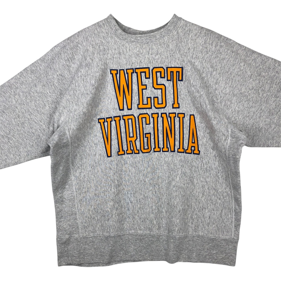 Men's college sweatshirt (XL size) unclear gray type Vintage Second Hand