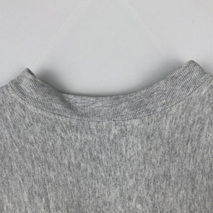 Men's college sweatshirt (XL size) unclear gray type Vintage Second Hand