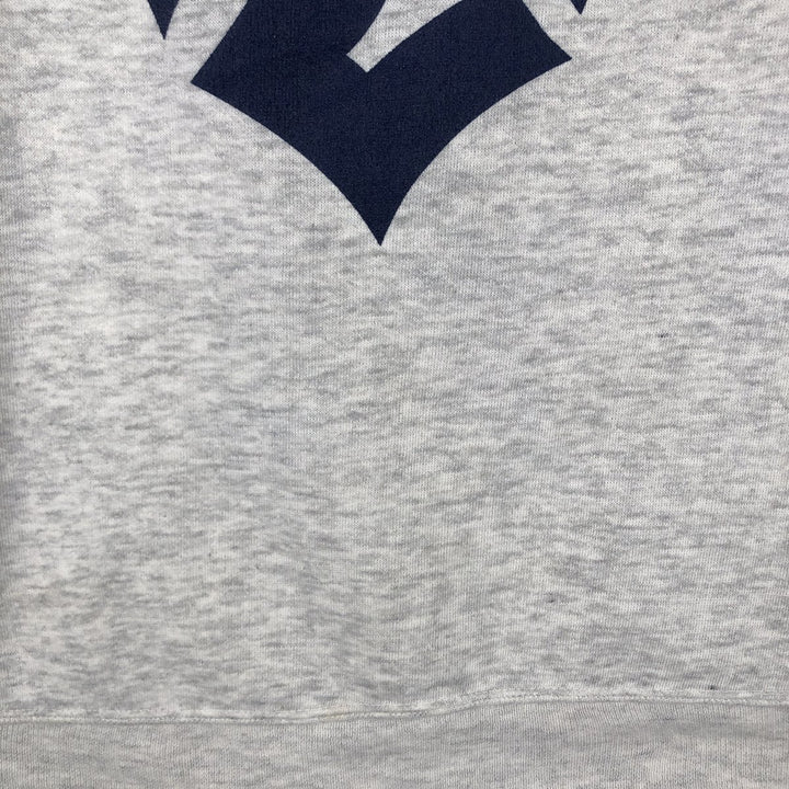 80'S Sportswear Two-Tone Print Sweatshirt, Made in USA, Men's Size M (Equivalent), Vintage acrylic gray type Vintage Second Hand