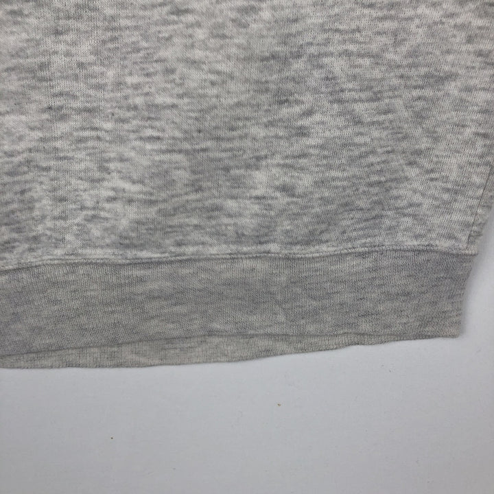 80'S Sportswear Two-Tone Print Sweatshirt, Made in USA, Men's Size M (Equivalent), Vintage acrylic gray type Vintage Second Hand