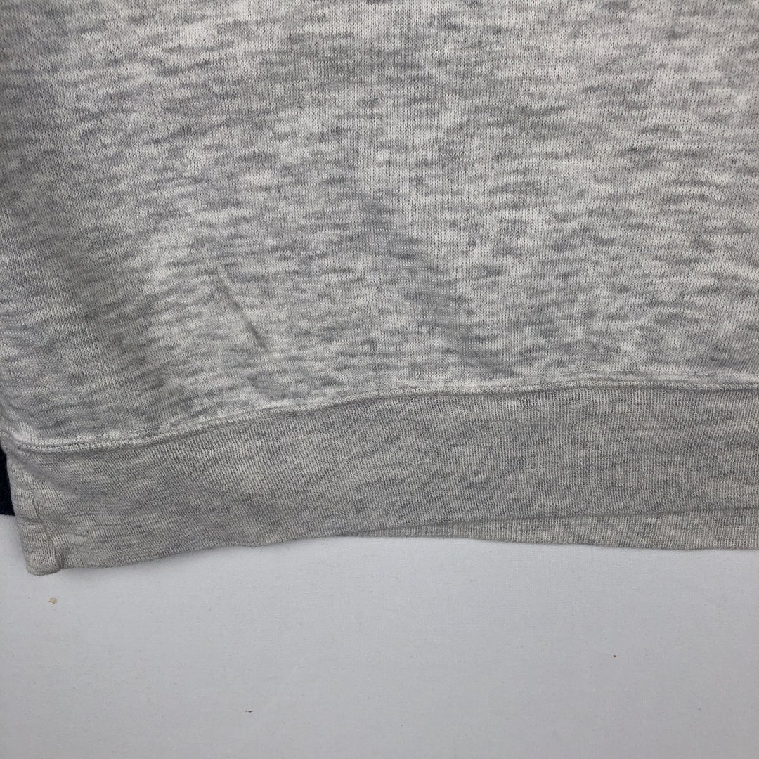 80'S Sportswear Two-Tone Print Sweatshirt, Made in USA, Men's Size M (Equivalent), Vintage acrylic gray type Vintage Second Hand