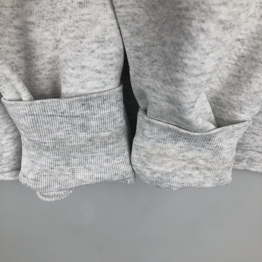 90'S MV SPORT College Sweatshirt, Made in USA, Men's XL equivalent, Vintage cotton gray type Vintage Second Hand