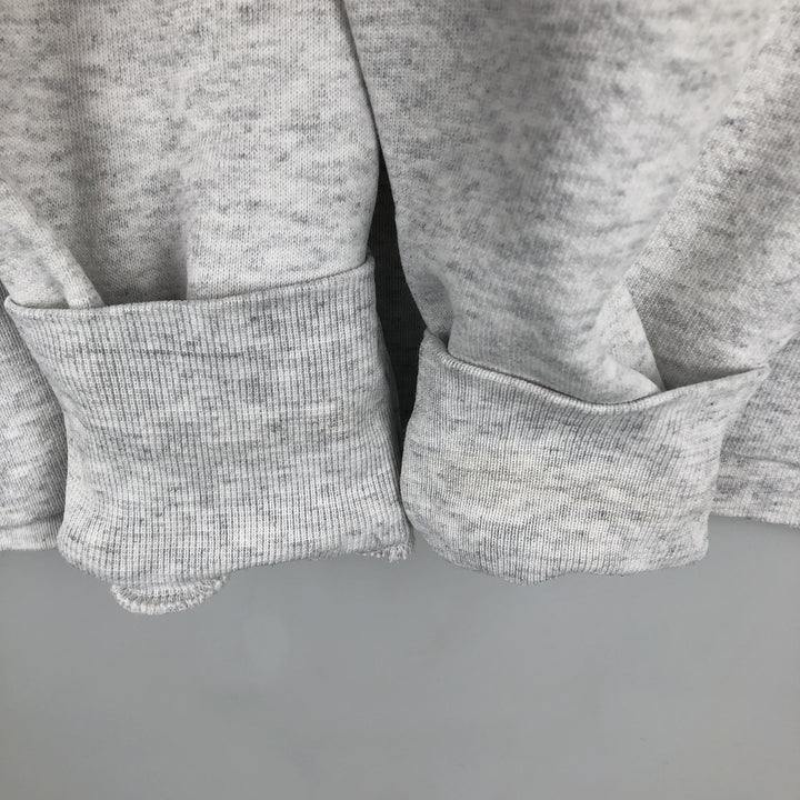 90'S MV SPORT College Sweatshirt, Made in USA, Men's XL equivalent, Vintage cotton gray type Vintage Second Hand