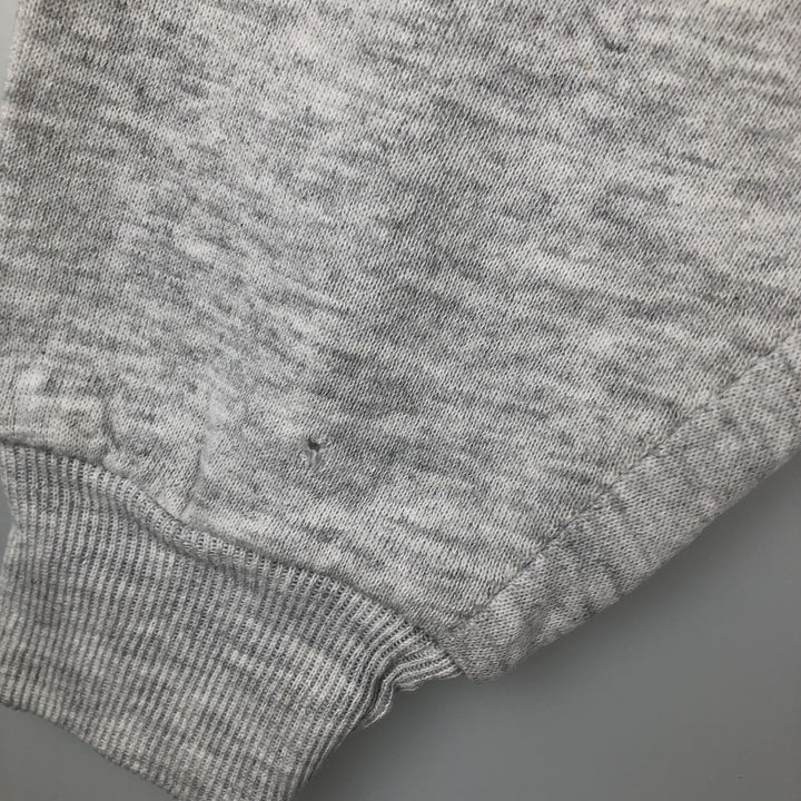 Vintage 90'S Jerzees triple print college sweatshirt, made in the USA, men's size XL cotton gray type Vintage Second Hand