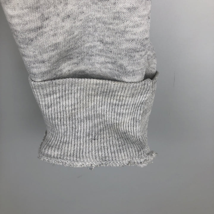Vintage 90'S Jerzees triple print college sweatshirt, made in the USA, men's size XL cotton gray type Vintage Second Hand