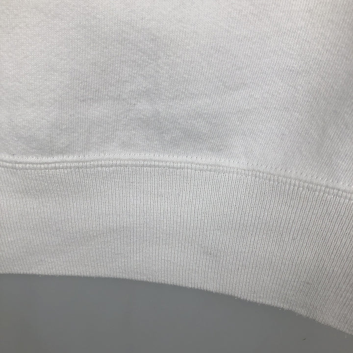 Vintage 80s-90'S Russell college sweatshirt, made in the USA, size L, men's cotton white type Vintage Second Hand
