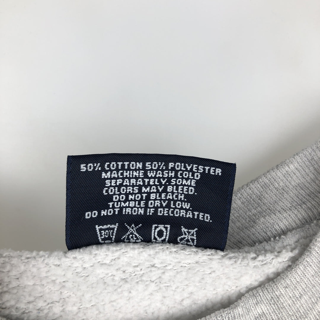 90'S Jansport College Sweatshirt, Made in USA, Men's XL, Vintage cotton gray type Vintage Second Hand