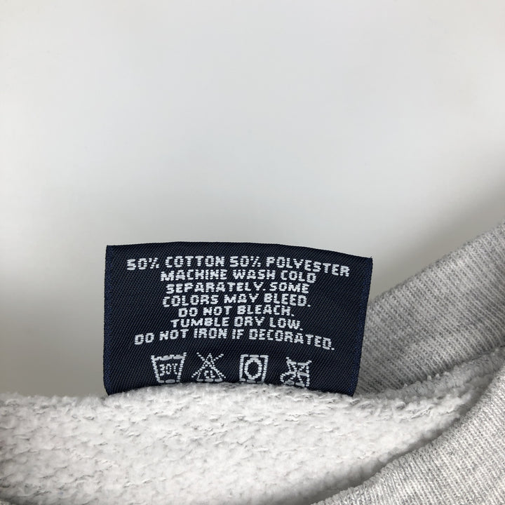 90'S Jansport College Sweatshirt, Made in USA, Men's XL, Vintage cotton gray type Vintage Second Hand
