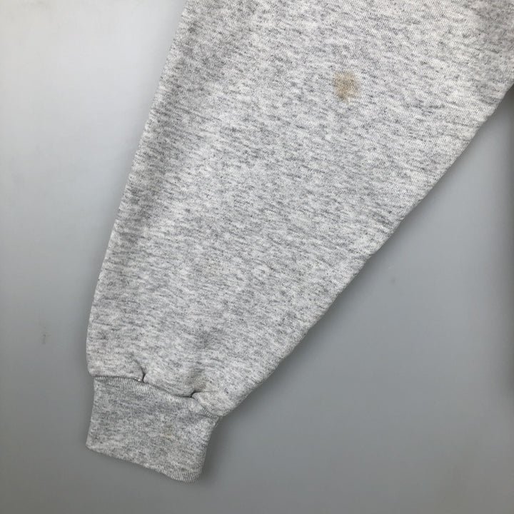 90'S Jansport College Sweatshirt, Made in USA, Men's XL, Vintage cotton gray type Vintage Second Hand