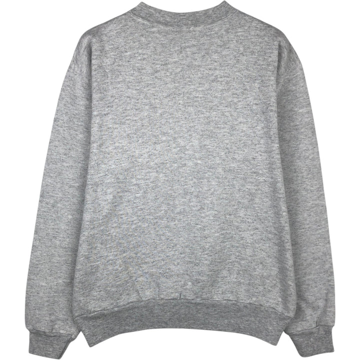 90'S ONEITA College Sweatshirt, Made in USA, Men's Size L (approx.), Vintage cotton gray type Vintage Second Hand