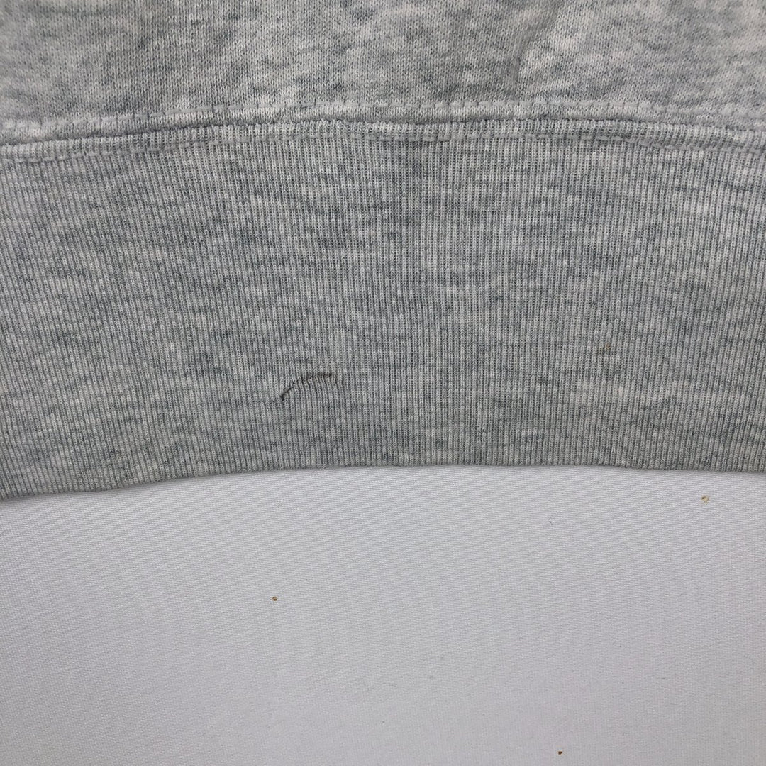 90'S Fruit of the Loom 3-row print college sweatshirt, made in the USA, men's size L, vintage cotton gray type Vintage Second Hand